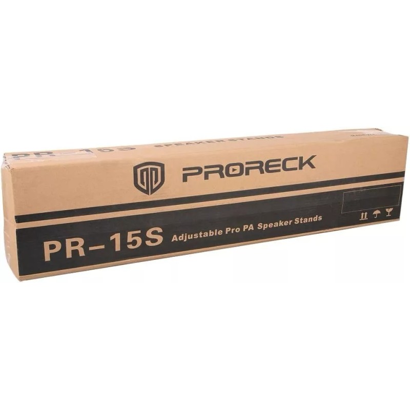 PRORECK PR-15 Tripod Stands pair for Dj/PA Speaker System Adjustable