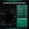 MARS HYDRO 2.5x1.5 Advanced Grow Tent, 30"x18"x36" High Reflective Mylar