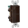 Leviton 15 Amp, 120/277 Volt, Decora Single-Pole, AC Combination Switch,