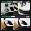 SCITOO Glossy Black Front Bumper Lip Fits for 2019-2021 for