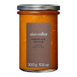 Alain Milliat Blond Orange Marmalade, 10.6 Oz (One 300g Glass Jar) | GMO-Free | Imported from France
