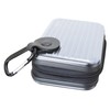 Croco CAS1593-CROCO-ALU-SIL Aluminium Tough Water Resistant and Shock Proof Case