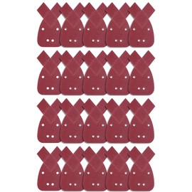 SIQUK 20 Pieces Mouse Sanding Pads 80 Grits Mouse Sander Sheets with Extra 2 Tips for Replacement Fit Black and Decker Detail Palm Sander