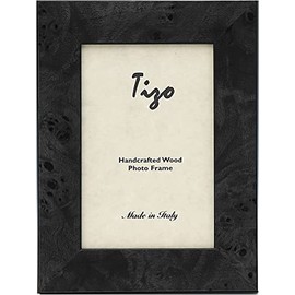 Tizo 5" X 7" Grey Wooden Frame, Made in Italy