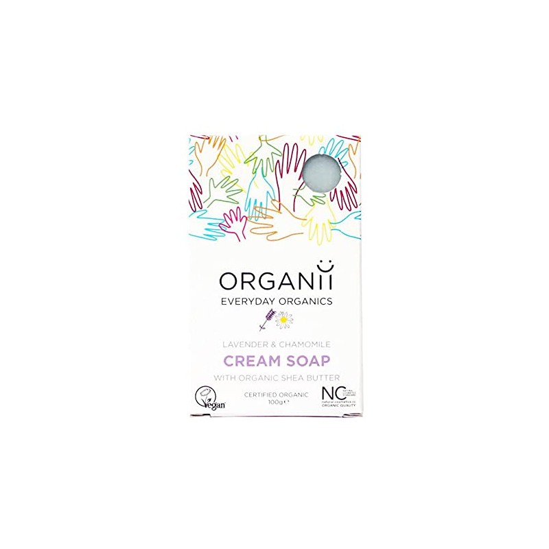 ORGANii - Lavender & Chamomile Cream Soap