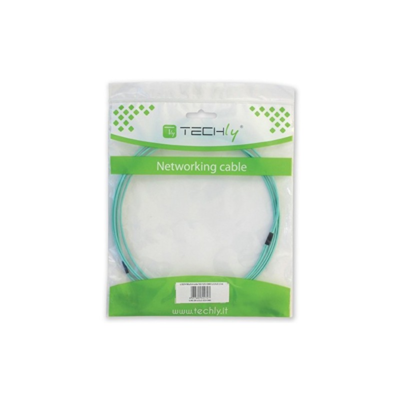 Techly Cable 5 m Fibre Optic LC to LC 50/125