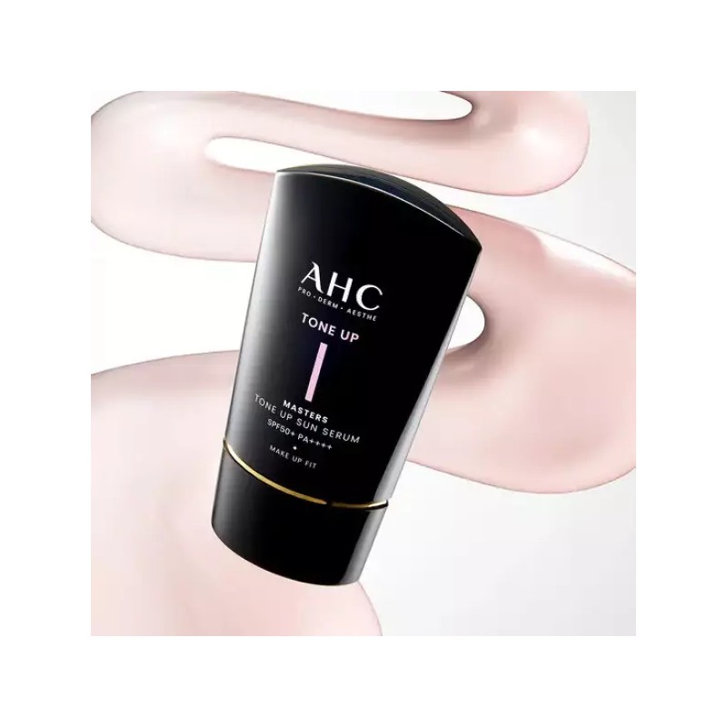 AHC 메이크업핏 마스터즈 톤업 선세럼 50ml AHC Makeup Fit Masters