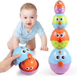 KOJAYHOL Easter Gifts Children from 1-5 Years, Easter Eggs Toy Gifts Matching Eggs Colour & Shape Detection Sorter Skills Toy for Toddlers, Matching Egg Set Easter Egg