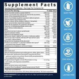xemenry Two-Per-Day- Essential Vitamins, Minerals& Nutrients, Immune Health, Bone Health