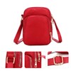 DIVA Rose Women's Shoulder Bag, Simple, Smartphone Pouch, Pochette, Stylish,