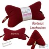 Reading Bone Ergonomic Neck Pillow Made of Muslin Various Colours