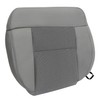 NLQR Front Driver Side Bottom Replacement Seat Cover Cloth Flint