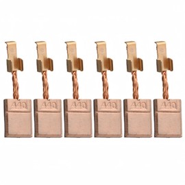 6 Pcs Carbon Brush Replacement CB440 Carbon Brushes for Makita Drill CB440 DTD146 DHP456 DHP458 DHP482 DTW251 BHP451 BHP452 Electric Power Tools Motor Brushes