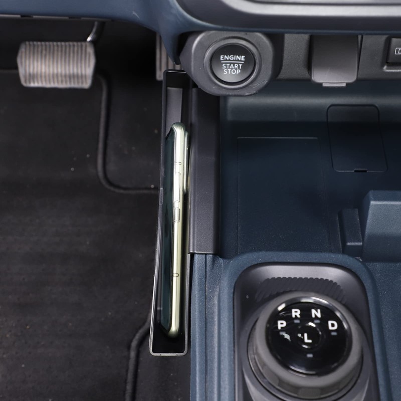 Lcojicep Center Console Gear Side Storage Box Compatible with Ford