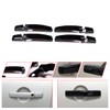 Gloss Black Door Handle Cover Trim for Land Rover Range