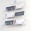 6-Tier Acrylic Wall-Mount Business Card Holder & Display Stand Wall Mount