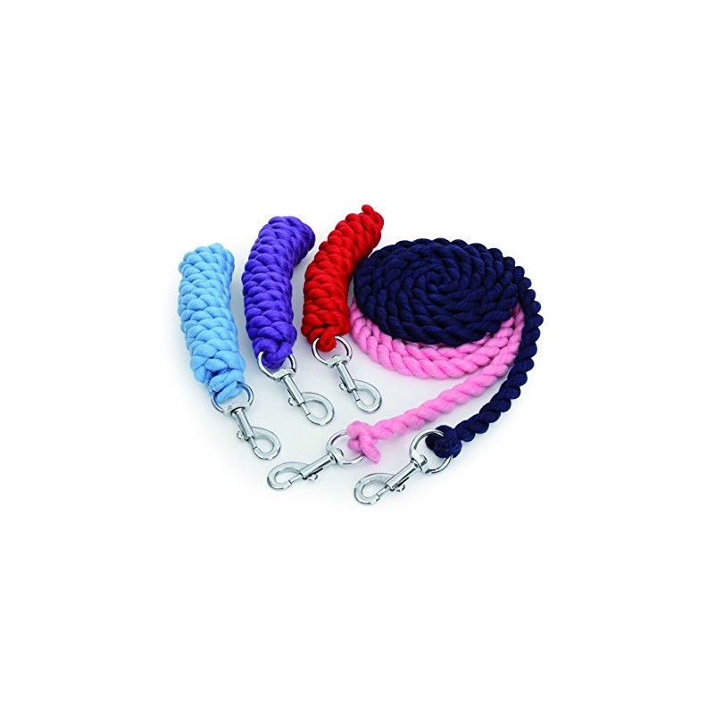 Shires Economical Lead Rope - Navy Blue