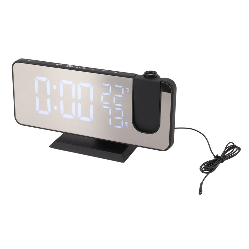 FM Radio LED Digital Smart Alarm Clock LED Digital Projection