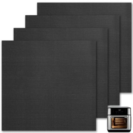 GWYSY Reusable Liners for Toaster Oven Air Fryer 8.66×9.44 Accessories Compatible with Instant 10QT Air Fryer 4PCS Non-Stick Mats for Baking
