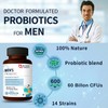 NATURE TARGET Probiotics for Men with Men Care Supplement, Prebiotics