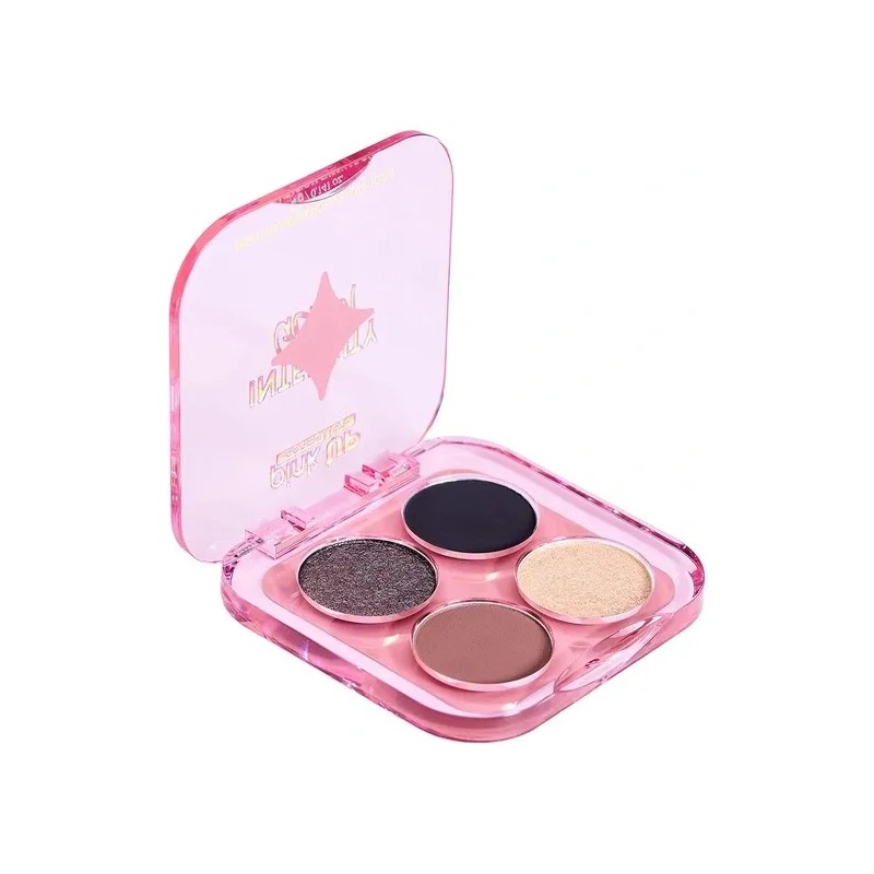 Cuarteto De Sombras Para Ojos Paleta Intensity Glam Pink Up