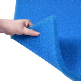 CKDFK Bio Filter Foam Sponges, 20"x20"x0.8" 25PPI Filter Media Pad,Cut-to-Size Foam for Aquarium Fish Tank