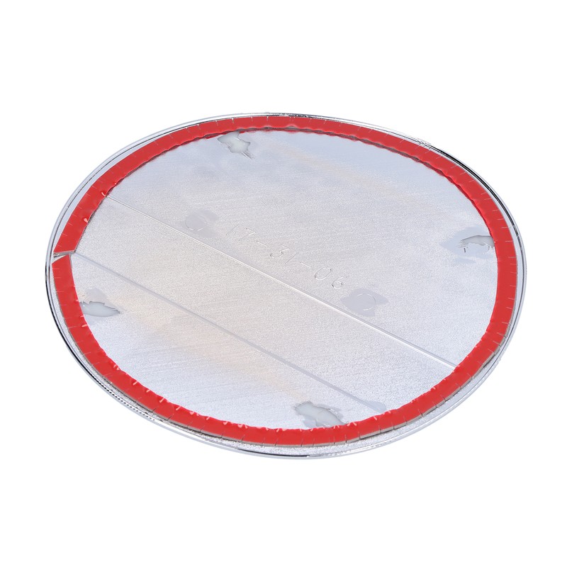 Fuel Tank Cover Trim Gas Cap Lid Chrome Decoration Replacement