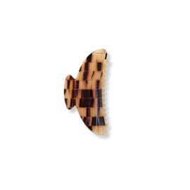 MACHETE Women Hair Clip Midi Heirloom Claw Clip, 3.5 inch Hair Clamp Fashion Hair Accessories (Blonde Checker)
