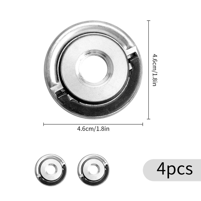 Tabanzhe 2pcs M14 Thread Self-Locking Locking Plate Quick Clamping Release