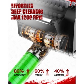 D10 Electric BBQ Grill Cleaner, Bristle-Free Cordless Brush for Grill