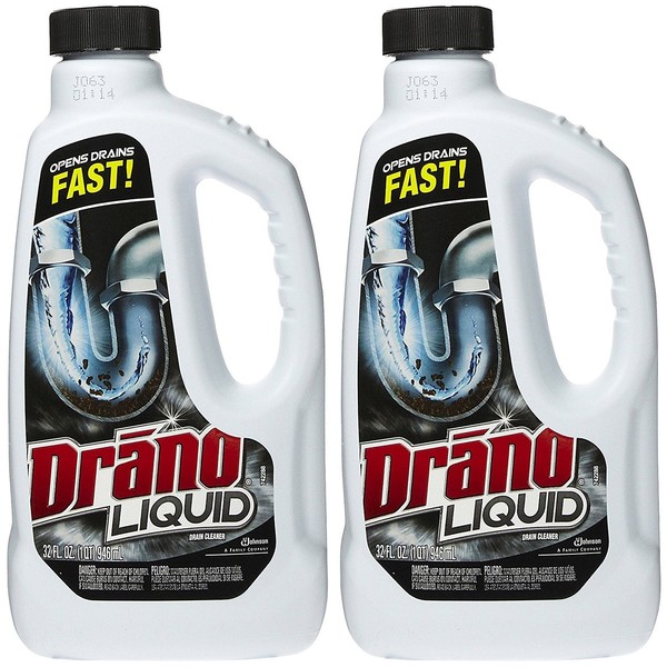 Drano Liquid Clog Remover Drain Cleaner 32 oz - 2 pk