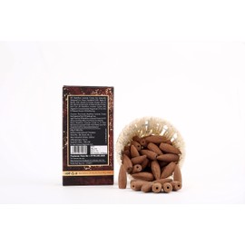 Palo Santo - Conos de incienso de reflujo aromático para fuente de humo en cascada, 50 unidades