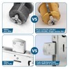 MaxxGeek Commercial Door Lock with Deadbolt and Solid Brass Mortise