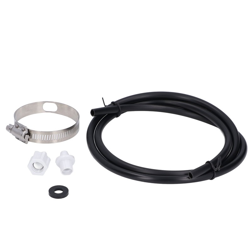 Chlorinator Feeder Connection Pack with Nut Gasket Clamp Tubing for
