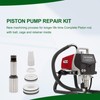 Piston Pump Repair Kit Piston Rod 704-586 704-551 Replacement for