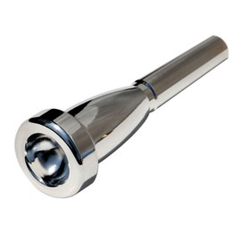Silver Plated Trumpet Mouthpiece Full Copper Trumpet Instrument Accessories for Beginners and Professional Players (3C)