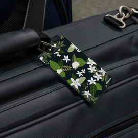 Jasmine Flowers Luggage ID Tags Suitcase Carry-On Cards - Set of 2