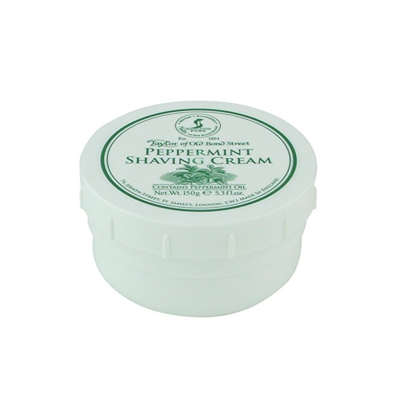 Taylor of Old Bond Street Peppermint Shaving Cream Bowl 150gr