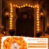 Guirnalda de Cempasúchil LED, 4.5 Metros, 30 Luces, 30 Flores
