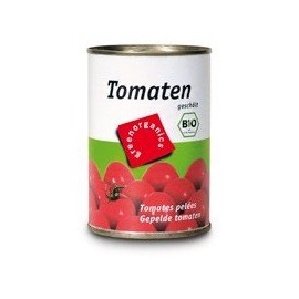 green Tomatoes, Peeled (400 g) - Organic