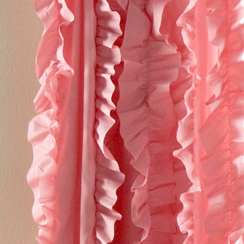 Lush Decor Belle Vintage Chic Window Curtain Panel for Living,