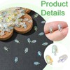 UR URLIFEHALL 200 pcs Random Ice Cream Resin Cabochons Summer