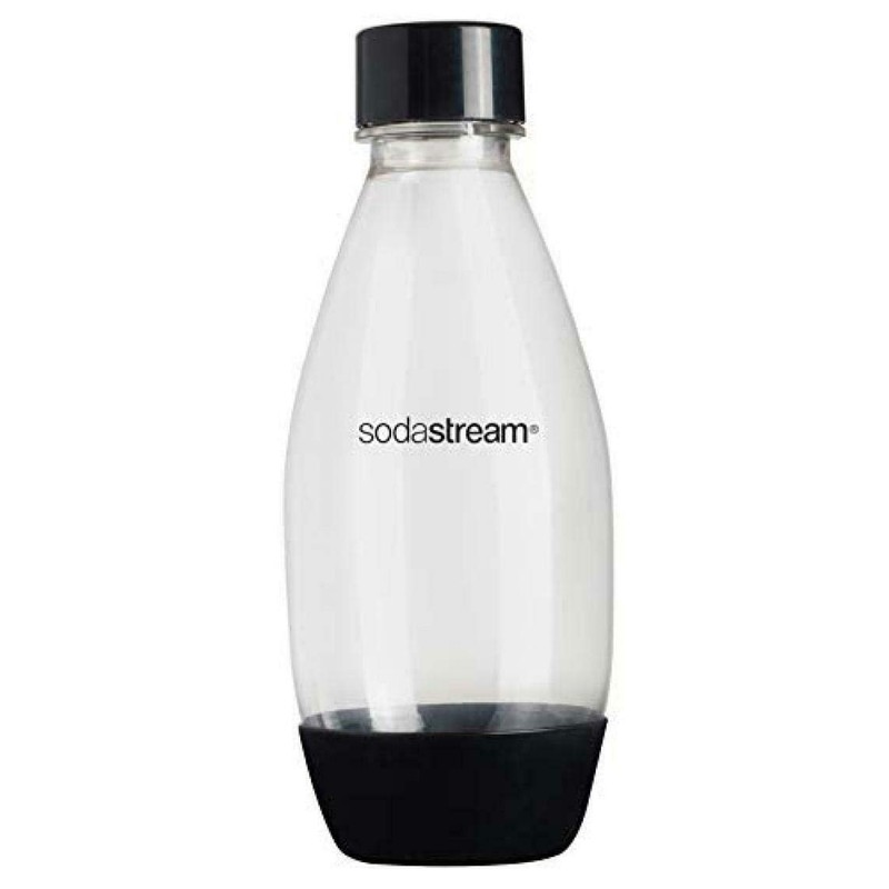 sodastream 0.5L Slim Black Carbonating Bottles (Pack of 2)