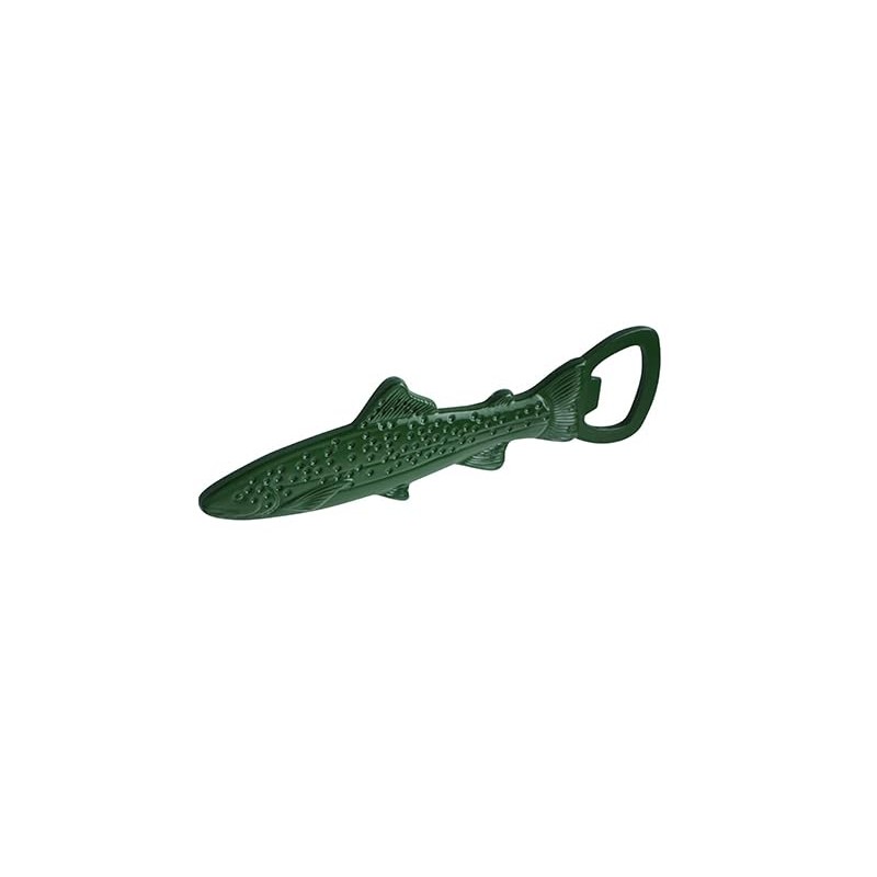 CGB Giftware | Reel Fly Fishing Co. Green Fish Bottle