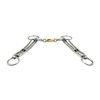 Equine Smile ES0115 Icelandic Bit Double Broken with Copper Stainless