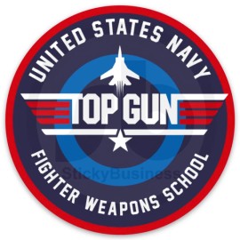 US Navy Fighter Weapons School Sticker