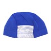 スイムキャップ キッズ 大人 名前の書ける メッシュタイプ 水泳帽 小学生 3100 ブルー L