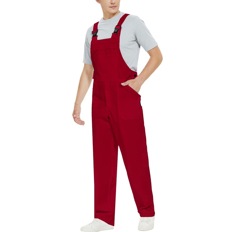 WORK IDEA Work Dungarees for Men Multi Pocket Technology Men's