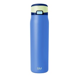 Simple Modern Mesa Loop Water Bottle with Straw | 30oz Cup Holder Friendly Insulated Stainless Steel Bottles for Travel, Sports and School | Neptune