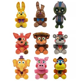 Unbranded Five Nights at Freddy's Plushie Pizza Stimulator FNAF Plush Toy Stuffed Doll Toy - Chocolate Bonnie